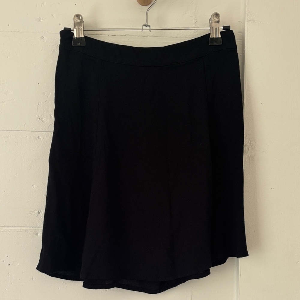 Reformation Black Mini Skirt